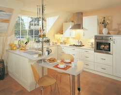 Kitchen design for living