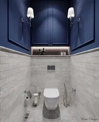Дызайн інтэр'еру фота туалет санвузел