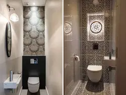 Interior design photo toilet bathroom