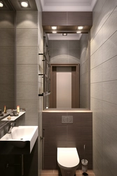 Interior design photo toilet bathroom