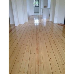 Wooden floors in the apartment photo