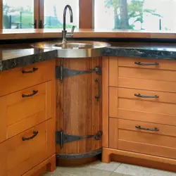 Corner Kitchen Sink With Cabinet Photo