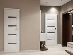 Doors Of Different Colors In The Interior Of The Apartment