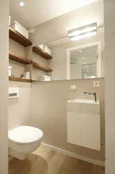 Инсталляция полки дизайн ванна
