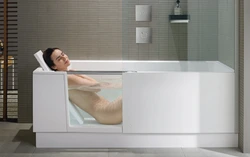 Bath sideways photo
