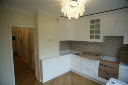 Three-room kitchen photo