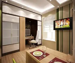 Design of one room in a communal apartment
