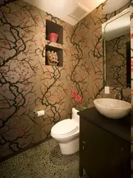 What Kind Of Wallpaper For The Toilet In The Apartment Photo