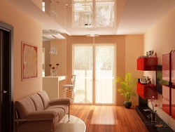 Interior of a small apartment furniture