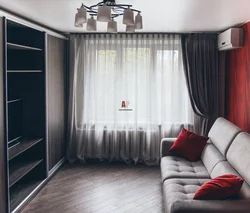 Дизайн штор в однокомнатной квартире