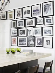 How to beautifully place a photo in the kitchen