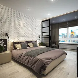 Design project of apartment peak 3 rooms