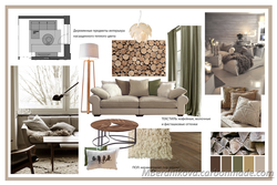 Apartment design and furniture selection