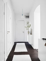 Hallway floor and wall design