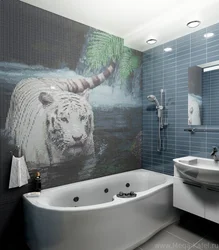 Bath design with panels photo