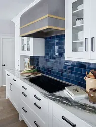 Blue Kitchen Tile Design