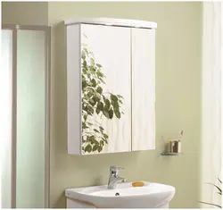 Зеркальный шкаф для ванной комнаты фото