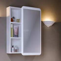 Mirror cabinet for bathroom photo
