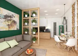 Interior Of Kitchen And Children'S Room In The House