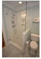 Туалет сумешчаны з ваннай душавая кабіна хрушчоўка фота
