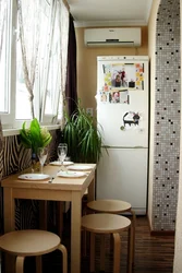 Kitchen In Khrushchev Photo With Dining Table