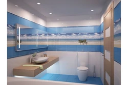 Marine bathroom tiles photo