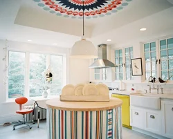 Kitchen ceiling painting design