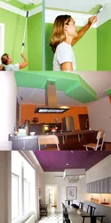 Kitchen Ceiling Painting Design