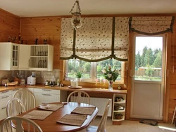 Curtain design for kitchen gardens