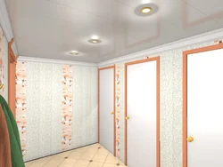 Interior decoration of the apartment with siding photo
