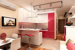 Kitchen Design 20 M With A Bar Counter