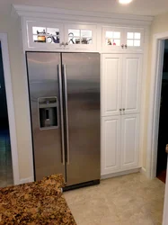 Refrigerator In The Bathroom Photo