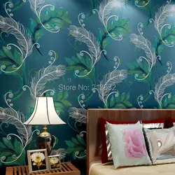 Silk Screen Wallpaper In The Bedroom Interior