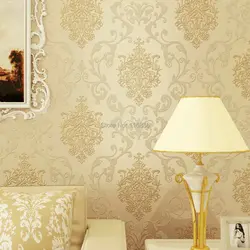 Silk Screen Wallpaper In The Bedroom Interior