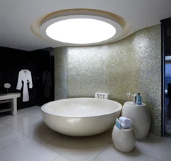 Round Bathroom Design Photo
