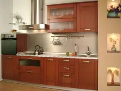 Цвет орех мебель кухня фото