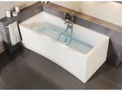Интерьердегі Cersanit ваннасы