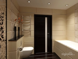Bathroom and toilet hallway design