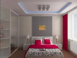 Дизайн натяжных потолков для маленькой спальни