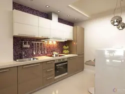 Jasmine color in the kitchen interior