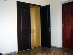 Two doors to the apartment photo