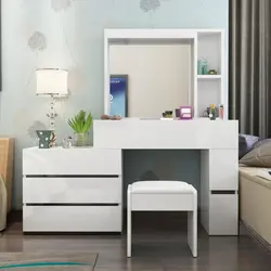 Дизайн спальни шкаф и туалетный столик