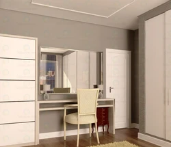 Bedroom design wardrobe and dressing table