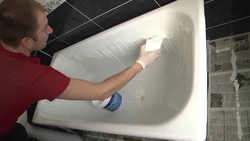 How to restore a bathtub photo