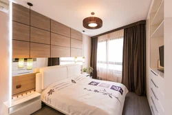 Modern bedroom design 9 sq.m.