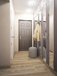 Gray Beige Hallway Design