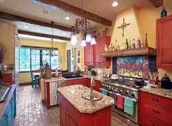 Ethnic Style In The Kitchen Interior