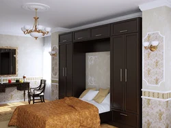 Wardrobe With Sofa In Bedroom Photo