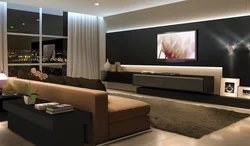 Presentation of living room design
