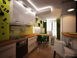 Kitchen living room 10 meters design